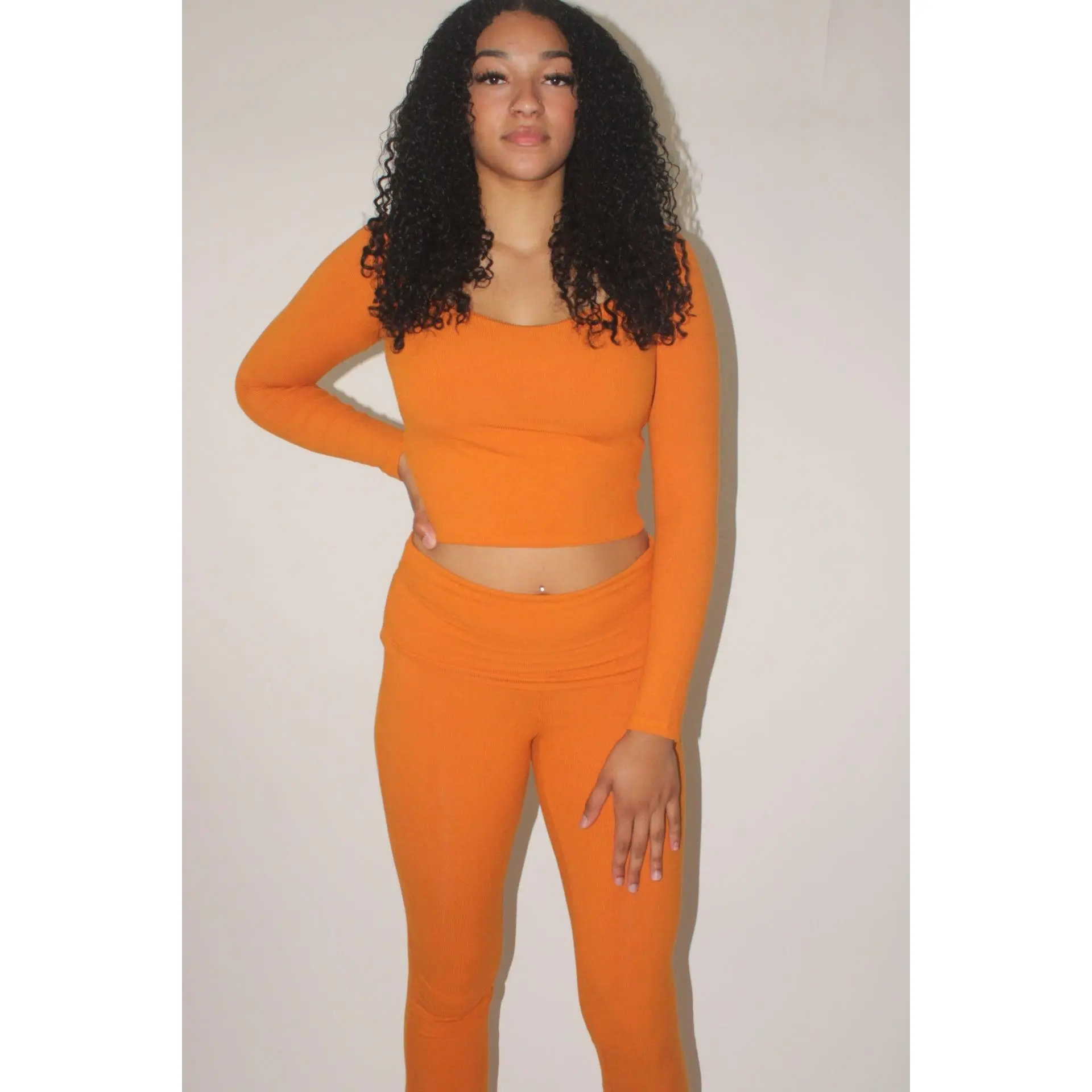 Golden Glow Crop Top