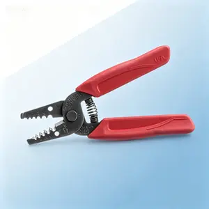 Precision Wire Stripper Cutter Tool, Compact Lightweight Hardened Steel, Precision Ground for Stranded Wires, Ergonomic Hand Tool, Wire Cutting Stripping Pliers