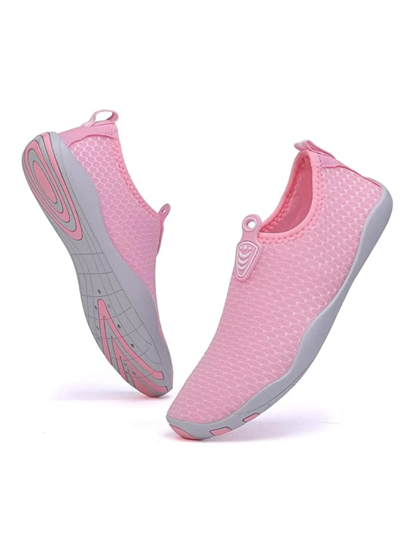 Quick-Dry Water Sports Barefoot Shoes Aqua Socks Pool Beach Surf Walk Water Yoga,Slip-on Soft Beach Shoes,Quick Dry Water Shoes,Aqua Sports Outdoor Shoes,Quick Drying Shoes,Mesh Water Shoes,Lightweight Swim Shoes,Water Footwear