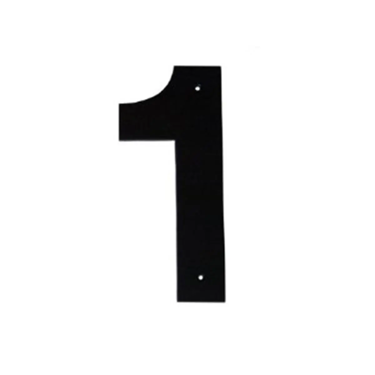 212 MAIN 3" Aluminum Helvetica Modern Font Individual House Number 1 - Home ID Sign, Decor Plaque with Mounting Kit for Hand-Mounted Decor, Home Supplies, Home Decor