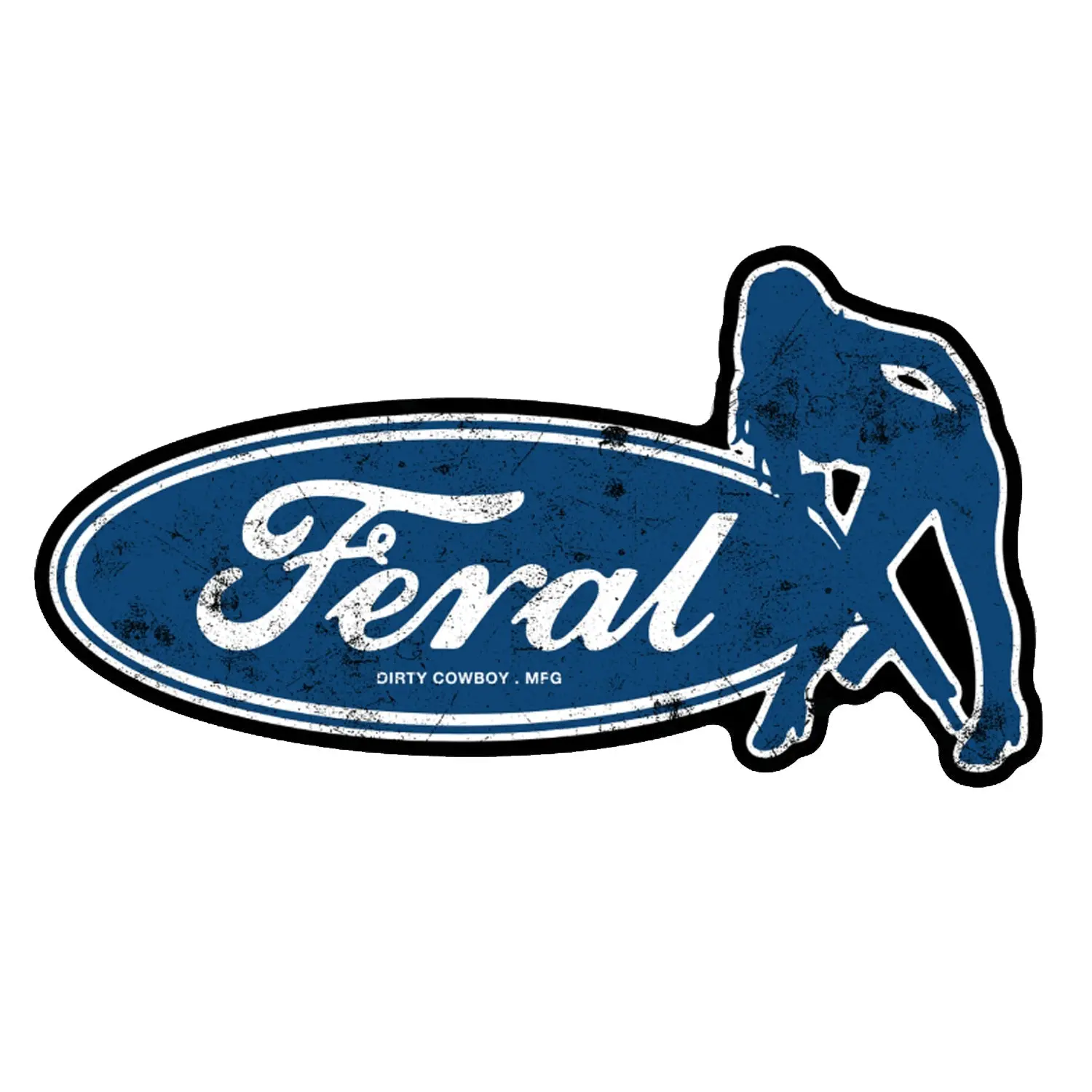 Feral Truck Decal