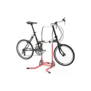 Upright bicycle hanger
