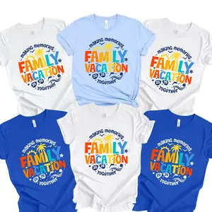 Custom Family Vacation 2026 Shirt – Personalized Matching Family Trip Tee, Beach Vacation Shirt, Custom Name Memory T-Shirt