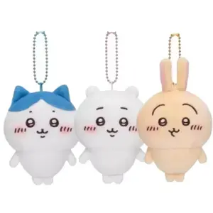 Cartoon Usagi Hachiware Usachi Soft Plush Doll Keychain Pendant Toy - Pajama Theme Gift in Stock
