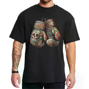 Chicano Style Vintage Boxing Sports Top, Men's and Women's Apparel with Unique Lowrider Art Graphics