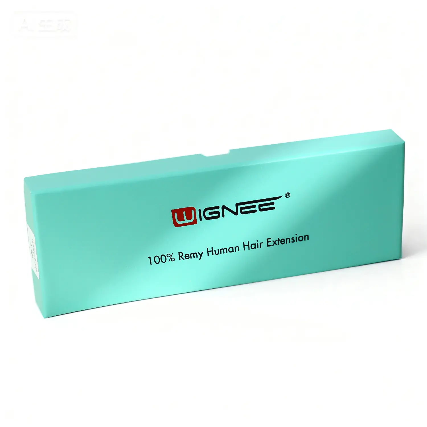 WIGNEE 1 Pack Green Gift Box with Lids for Present - 1 Extra Large 10''*3.5" (1" Deep) Green Gift Boxes for Hair Extensions Wrapping