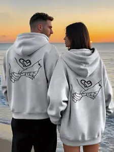 Valentine's Day Gift Theme, Romantic Couple Matching, Lightweight Polyester Shirt, Casual & Formal Wear, Men's & Women's Top