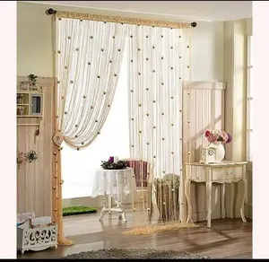 39 x 79 Inch Rose-Patterned Tassel Curtain/Door Curtain Party Photo Backdrop, Party Ribbons—Perfect for Birthdays, Graduations, New Year’s Eve Decorations, Weddings, Halloween, and Christmas Decorations
