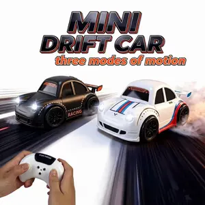 Mini Remote Control Car, Mini Drift Car, Sensor-Based RC Car, One-Button Auto Display, Attack Mode & Follow System, Perfect Gift, Stress Relief Toy