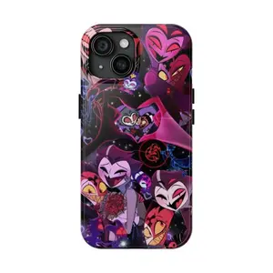 Helluva Boss Fully Protected and Shockproof Phone Case for iPhone17 16 15 14 Pro Max Pro Plus and Samsung S25 24 23 Protection Safety