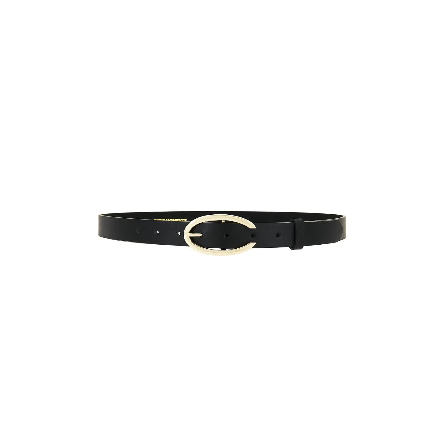 petit moments Sleekline Belt in Black & Gold