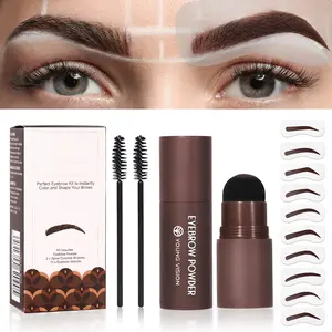 YOUNG VISION Eyebrow & Hairline Contour Kit Eyebrow Powder Pen Stamp Natural Daily Commuter Makeup