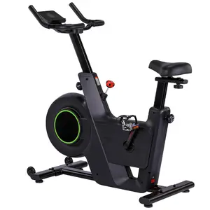 【GARVEE】Exercise Bike, Plus Magnetic Resistance/Brake Pad Indoor Cycling Bike Stationary, Indoor Cycling Bike for Home Cardio, Low Noise Fitness Stationary Bike with App, Upgraded Version Seat