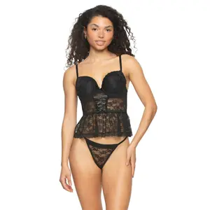 Jezebel by Felina Rachel Stretch Lace 2 Piece Set
