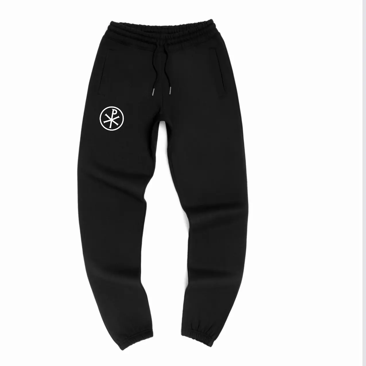Victory Apparel Chi-Rho Sweatpants - Organic Cotton, 400gsm Heavyweight - Garment, Fleece