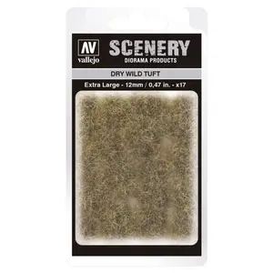 212 MAIN Acrylicos Vallejo VJPSC425 Wild Tuft Dry Extra Large Self-Adhesive Scenery, Art Craft Supplies