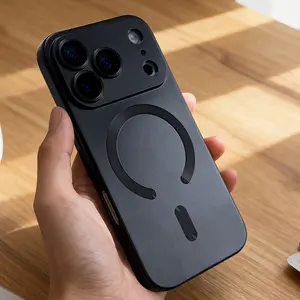 Phone Case - Premium Matte Magnetic Wireless Charging Phone Cover Designed for Iphone 17 Pro Max And Compatible with Models 16, 15, 14, 13, 12, And 11 Pro Max Plus, Offering Camera Protection And Shock Resistance