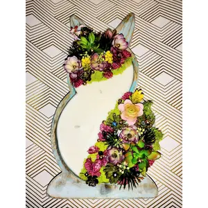 Easter Bunny Centerpiece Candle 32oz