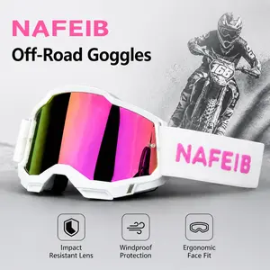 Sports Goggles for Motocross & Mountain Biking - Eyewear for Bike Riders - Motocross Eyewear for Men