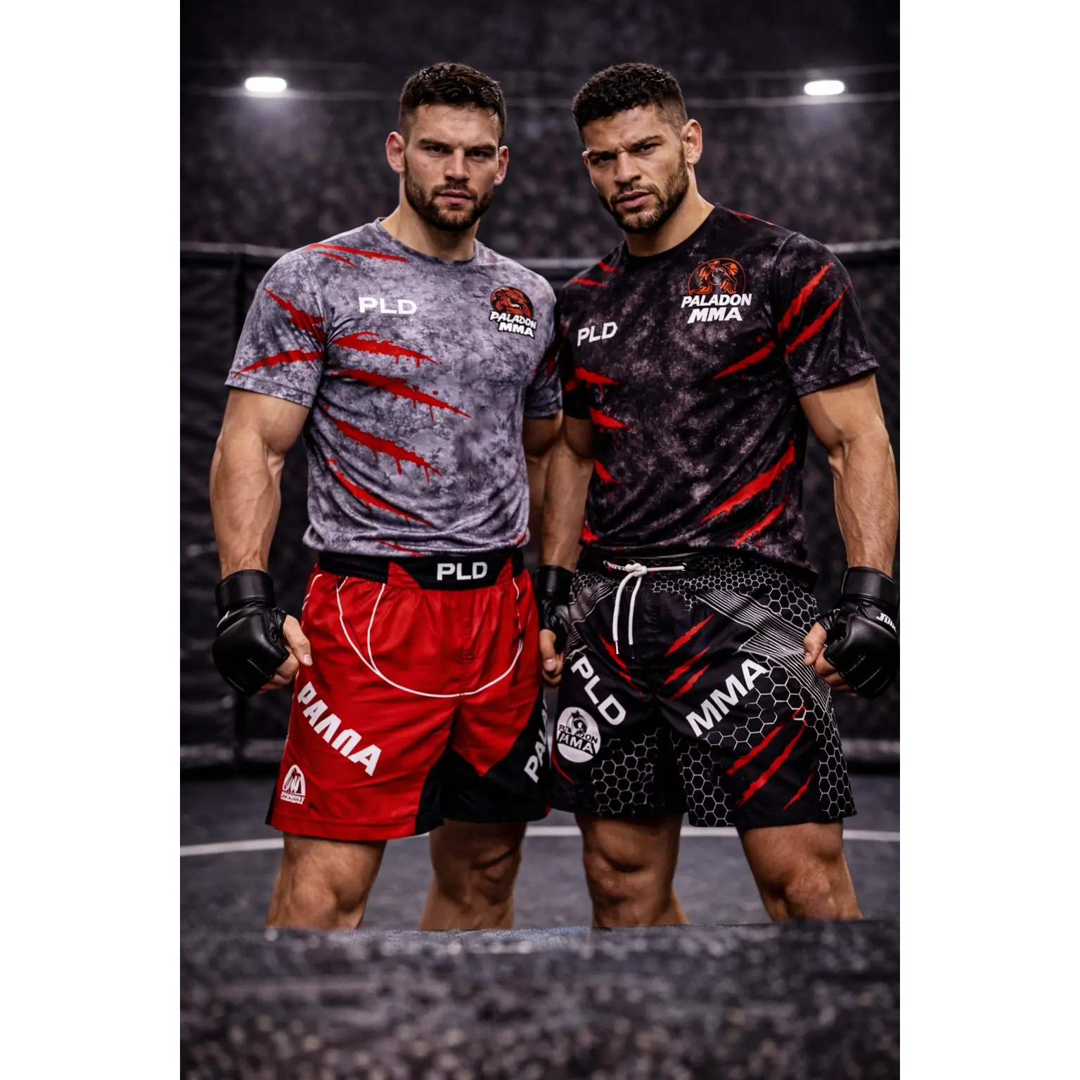 PLD MMA SHORTS- 2 SHORT FOR TRAINING ADULT SIZES