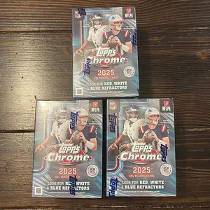PYT #3 (3) 2025 Topps Chrome Blaster Boxes