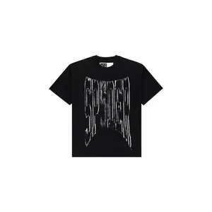 Sp5der Diffused Collegiate Tee Black (men) by StockX