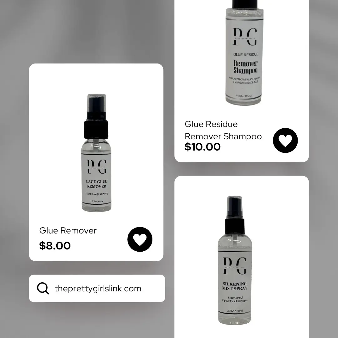 Pretty Girls Link Glue/Bond Remover for Wigs Tape-ins & Quick Weaves
