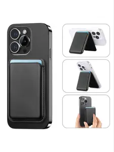 Magnetic Wallet for iPhone 16 15 14 13 12 Pro Max Plus, Safe Card Holder, Secure Credit Card Storage, Stylish Design, Durable Material, Phone Accessories