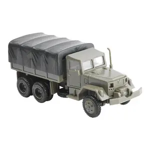 M35 military truck 4D unassembled model 1:72 simulation chariot military model display DIY ornaments
