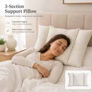 Ergonomic lumbar support cushion | Soft corduroy back support cushion — suitable for office chairs, sofas, car seats, and beds; relieves pressure on the waist and back during prolonged sitting; comfortable cushion | Lumbar support pillow, back support cus