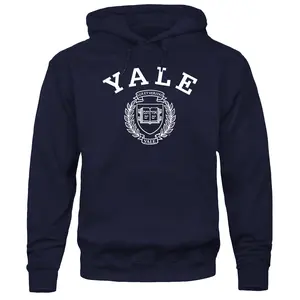 Yale Heritage Hooded Sweatshirt (Navy)