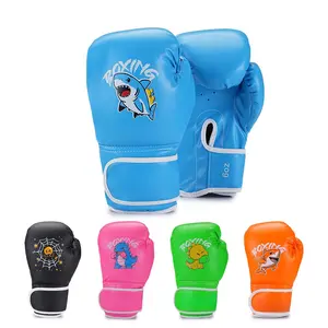 Boxing Gloves  For 3-9 Year And 4&6oz Fighting Punching Bag Kickboxing Thai Mitts Mma Sparring