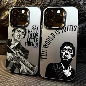 Fashion Hot S-Scarface Protective Phone Case For iPhone 17 16e 16 15 14 13 12 11 Pro Max X XR XSMAX 8 7 Air Plus Anti Fall Matte Cover Protection