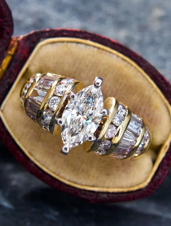 Ring For Women For Wedding Engagement Anniversary Party Jewelry Valentine's Day Gift
