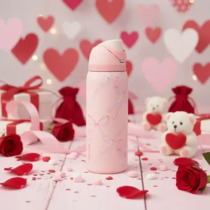 Owala Sugar Plum Fairy 32oz Tumbler – Soft Girl Coquette Pink FreeSip Bottle, Cute Insulated Water Bottle, Aesthetic Valentine Gift for Her