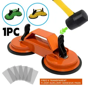 Floor Gap Repair Dual Head Suction Tool, Professional Home Tools Kit, Suitable for Flat Surfaces, Tiles, Wood, PVC, Glass Floors