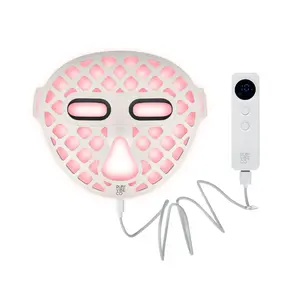 [RUBY VIBE CO] NeuroGlow LED Mask Portable Rechargeable Beauty Device with Adjustable Straps Multiple Light Modes USB Rechargeable 2600mAh Battery IP67 Waterproof
