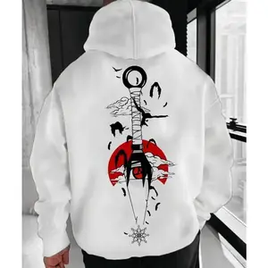 Unisex Itachi Kunai Hoodie, Anime Ninja Graphic Hoodie, Uchiha Clan Apparel, Manga Streetwear, Fan Gift Idea