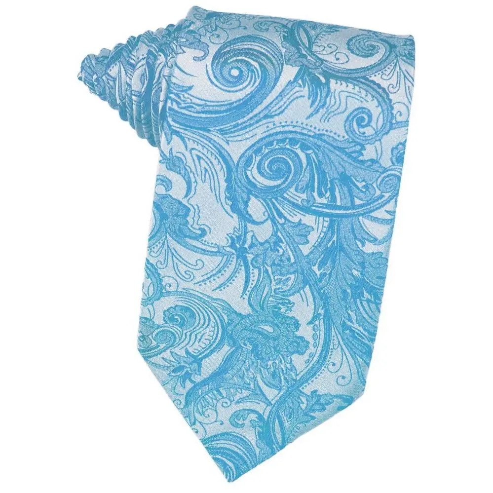 Turquoise Tapestry Necktie