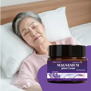 Lavender Night Massage Cream, Hydrating Moisturizing, Long-Lasting Scent, Improves Dry Rough Skin, Smooths Skin, Travel Essential