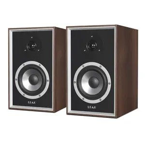 Leak: Sandwich 100 Bookshelf Speakers - Walnut / Pair