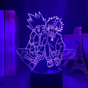 Anime Duo 3D Shadow Box Wall Art - Ninja Friends Style Decor