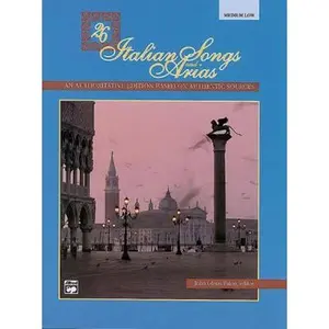 USED-26 Italian Songs and Arias: Medium Low Voice, Book & CD by Paton, John Glenn (Paperback)