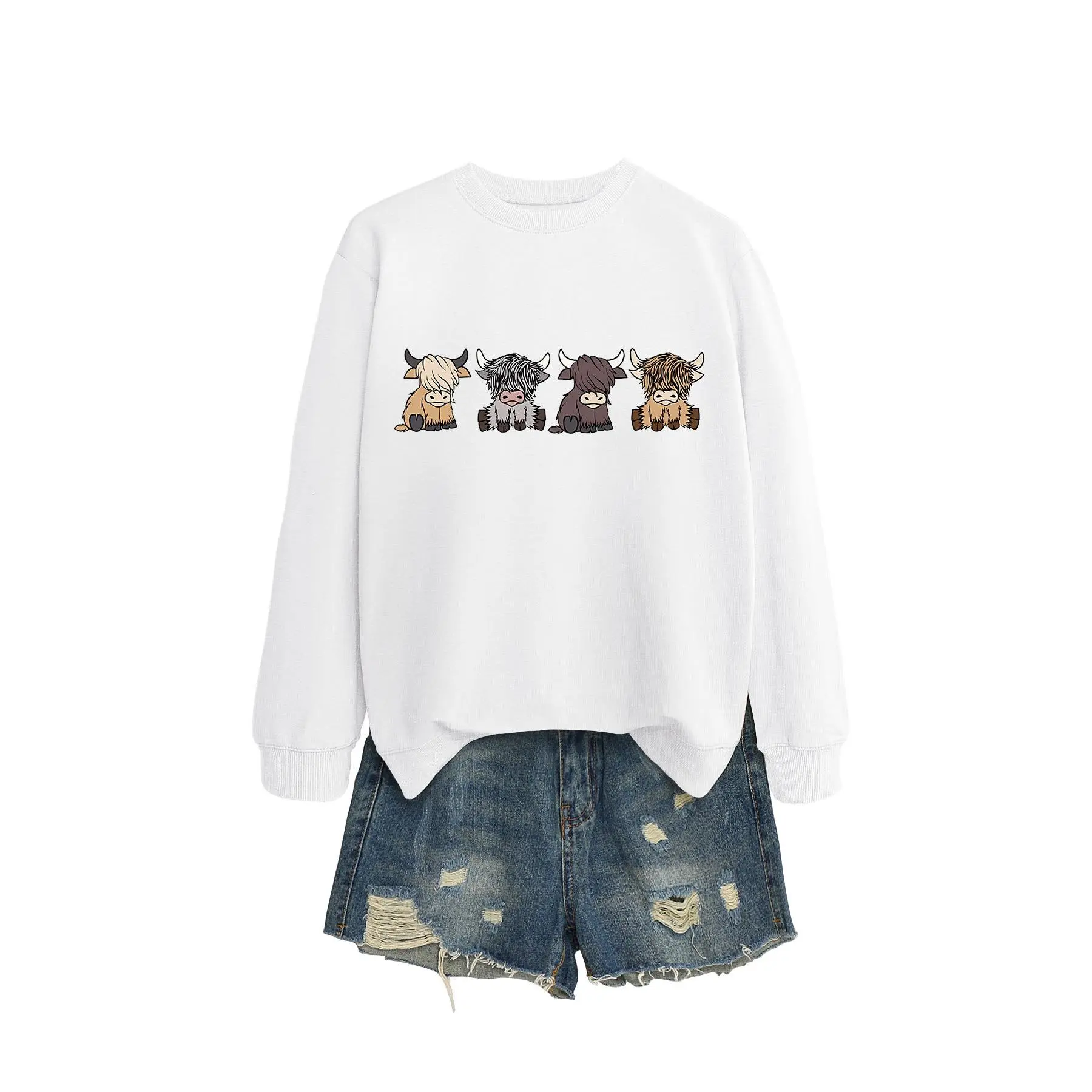 White hoodie (color picture)