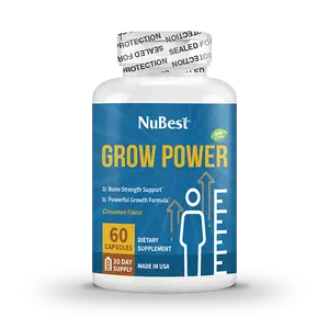 Grow Power, Exclusive Formula For Healthy Bone Growth, 60 Capsules Healthcare Supplement