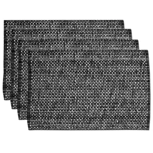 Two Tone 100% Cotton Woven 13 x 19 Placemats