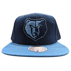 Mitchell & Ness Nvy/Lght Blue NBA Memphis Grizzlies Core Basic Snapback