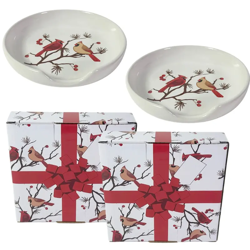 Temp-tations Set of 2 Spoon Rests with Gift Boxes