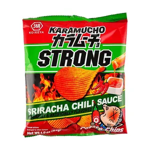 KOIKEYA Japanese Wave Potato Chips Sriracha Flavor 1.9oz - Spicy Snack Delight