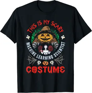 Halloween Artificial Intelligence Machine Learning Scientist T-Shirt - Viqarfaroo Shop 20B0CKBPSWTR